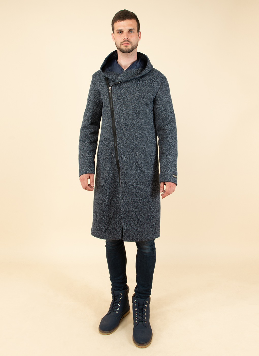 

Пальто мужское MISTEKS DESIGN 52271 синее 52 RU, 52271