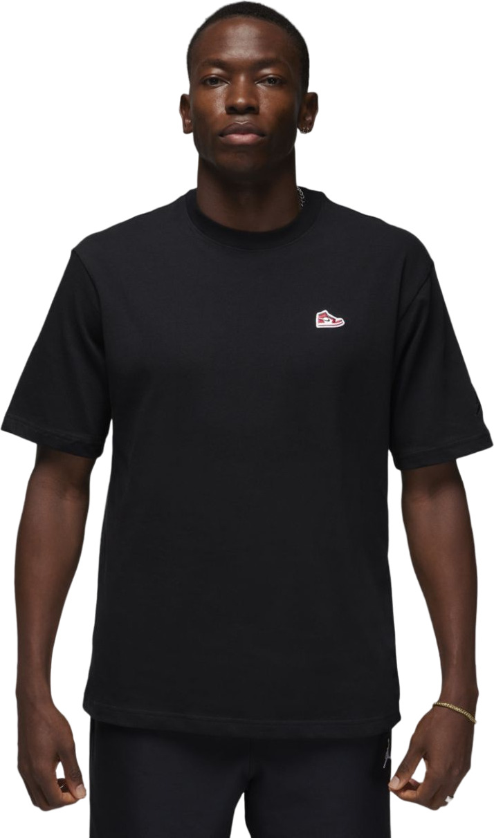 

Футболка мужская Nike M J BRAND SNKR PTCH SS CREW черная 2XL, Черный, M J BRAND SNKR PTCH SS CREW