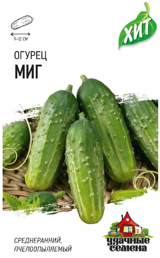 

Семена огурец Гавриш Миг 10 уп.