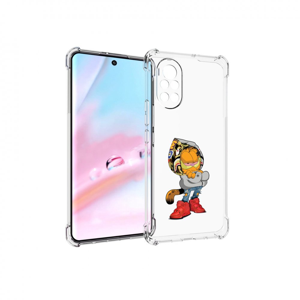 

Чехол MyPads модный-котяра детский для Huawei Nova 8 (ANG-LX1), Прозрачный, Tocco