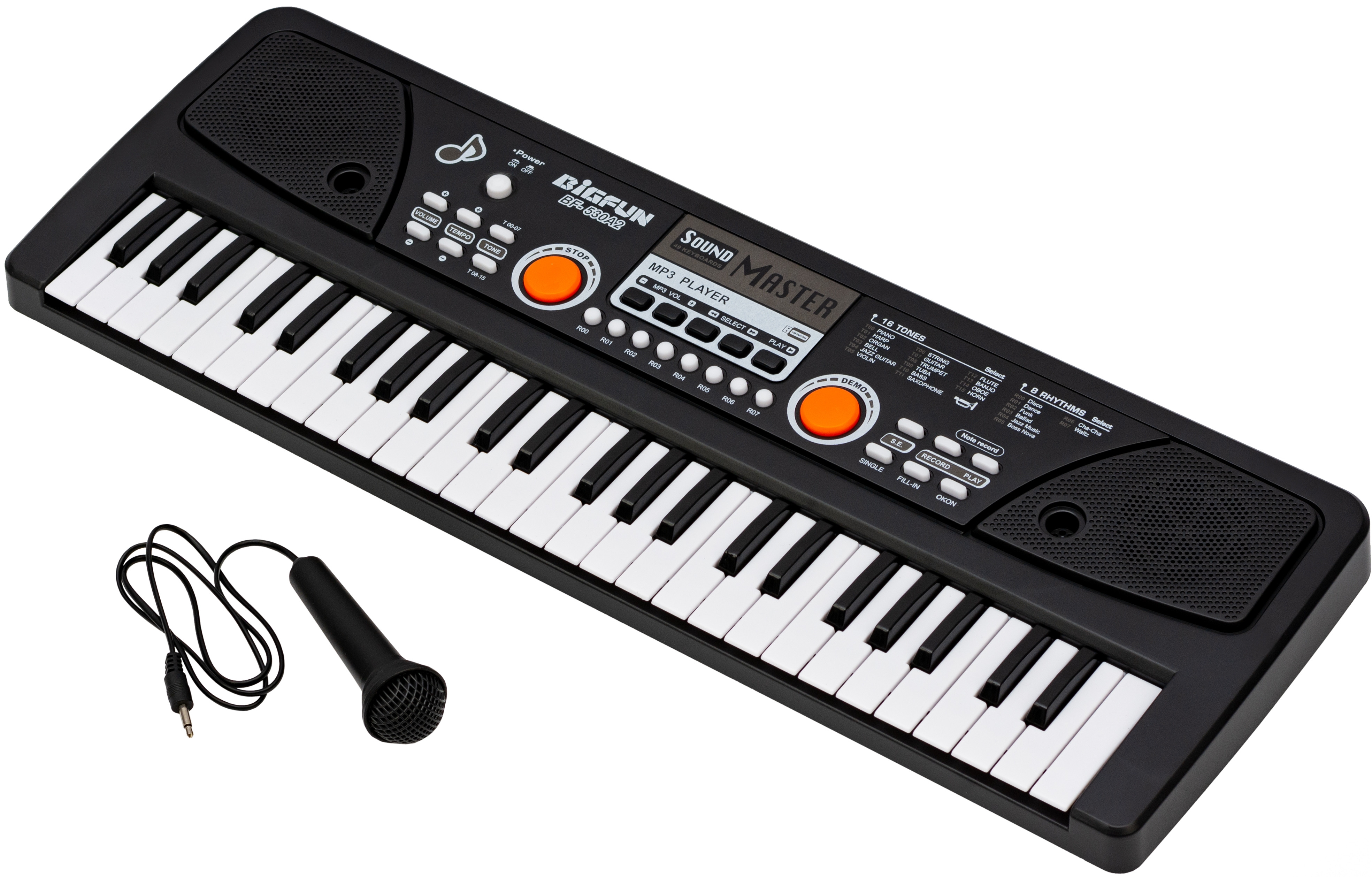 Детский музыкальный синтезатор 530-A2