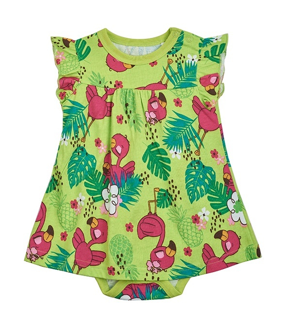 

Платье детское Kari Baby SS24B14900502, светло-зеленый, 62, 229074