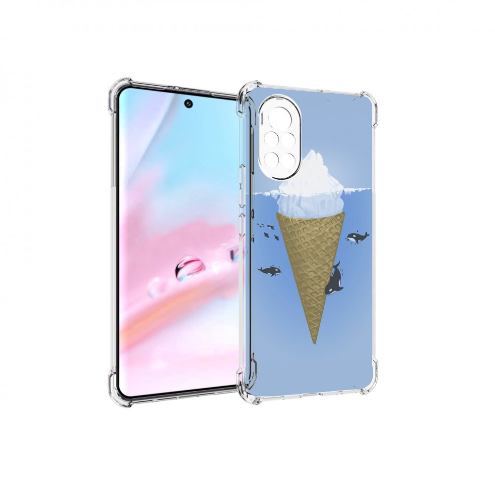 

Чехол MyPads мороженное-у-косаток для Huawei Nova 8 (ANG-LX1), Прозрачный, Tocco