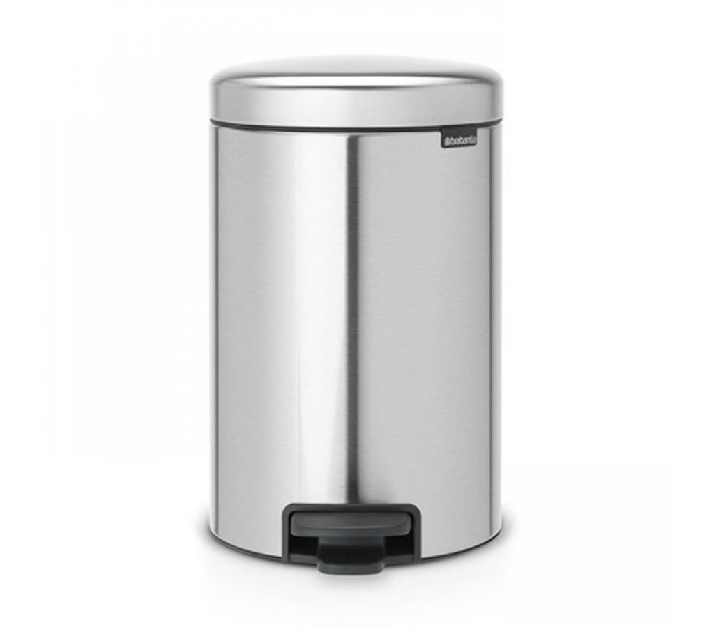

Мусорный бак newicon 12 л Brabantia стальной матовый FPP, 52281-06