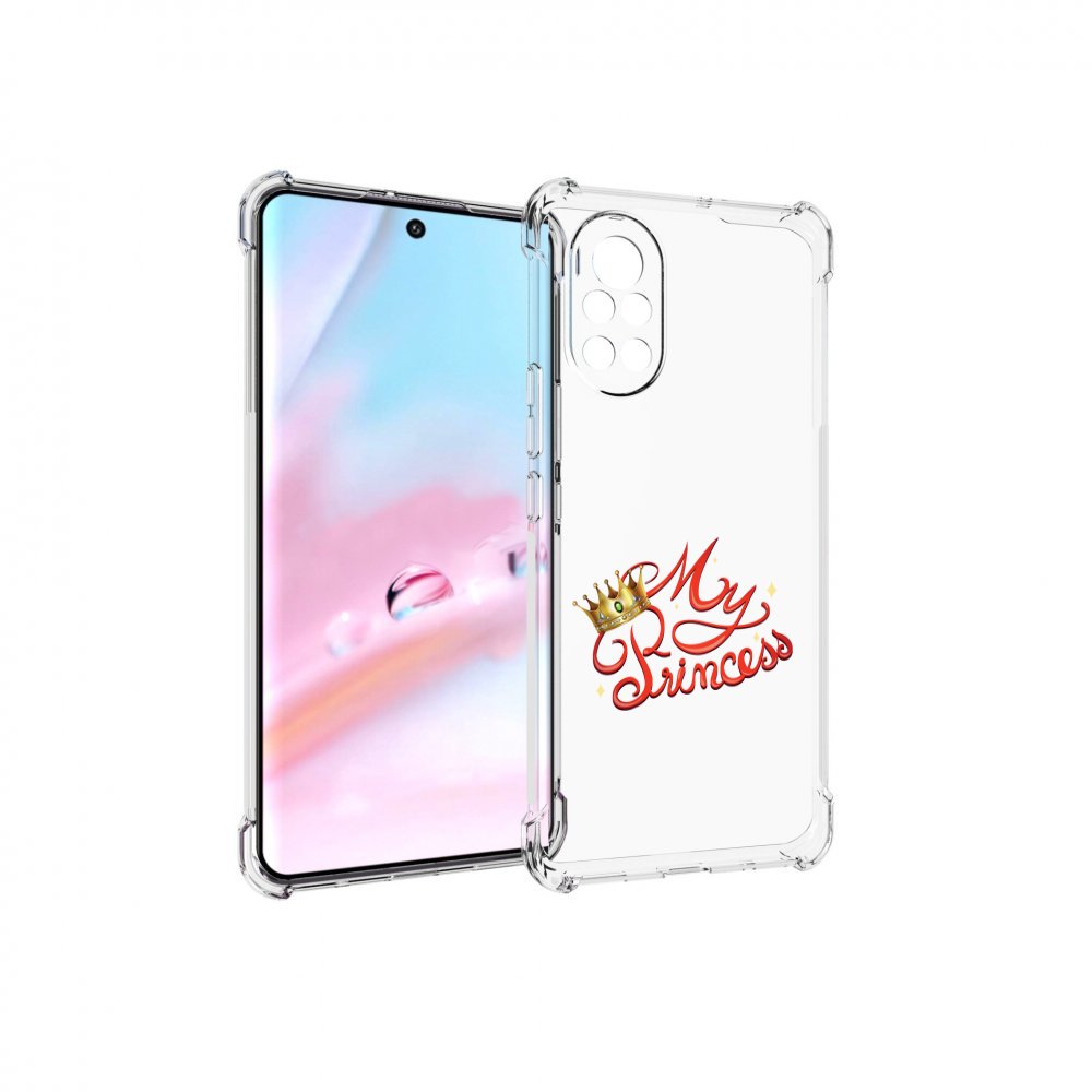 

Чехол MyPads моя-принцесска детский для Huawei Nova 8 (ANG-LX1), Прозрачный, Tocco