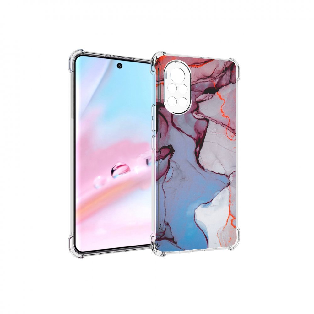

Чехол MyPads мраморный рисунок для Huawei Nova 8 (ANG-LX1), Прозрачный, Tocco