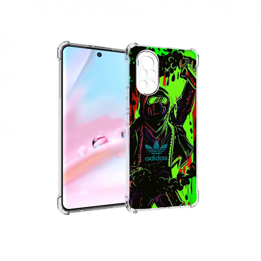 

Чехол MyPads мужчина в красках адидас для Huawei Nova 8 (ANG-LX1), Прозрачный, Tocco