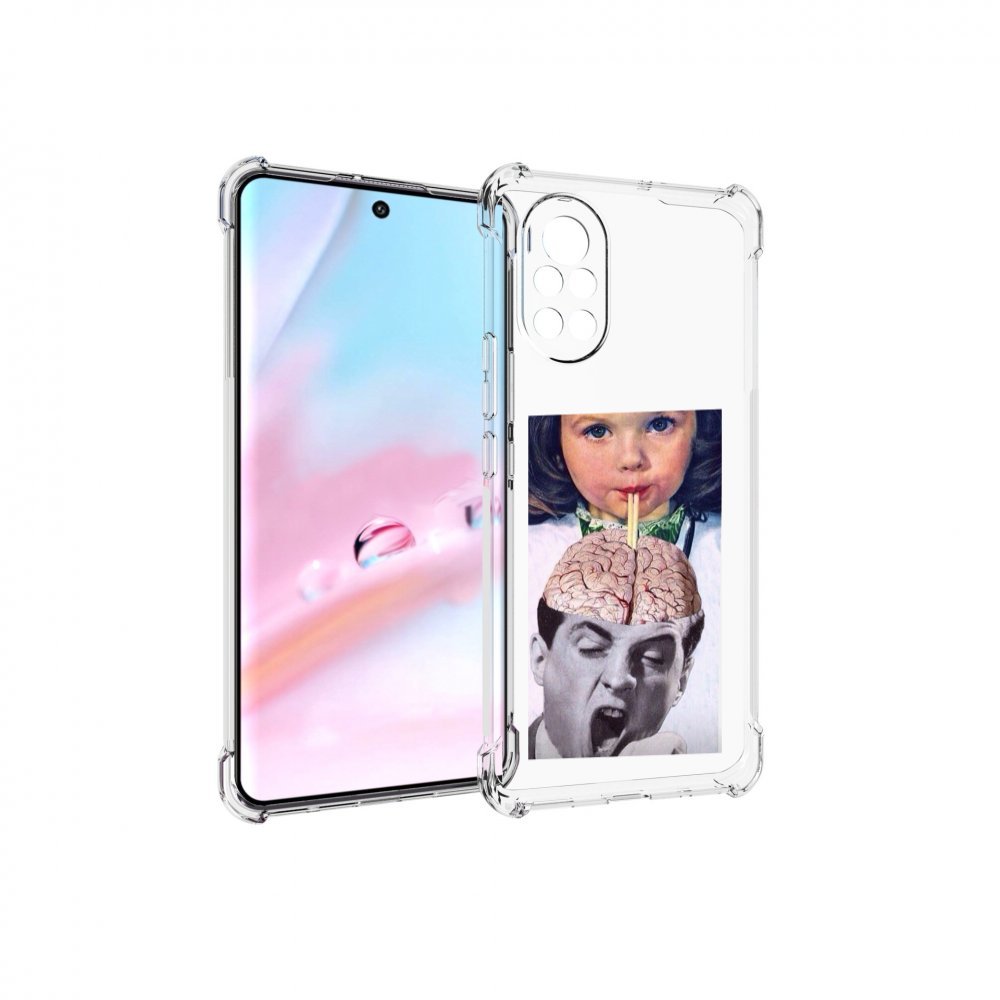 

Чехол MyPads на-здоровье для Huawei Nova 8 (ANG-LX1), Прозрачный, Tocco