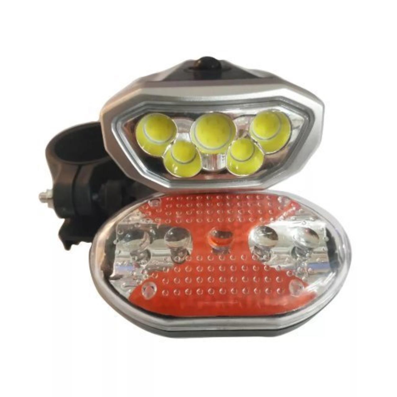 

Велосипедный фонарь QIXUN Bicycle Light 120m, Серебристый