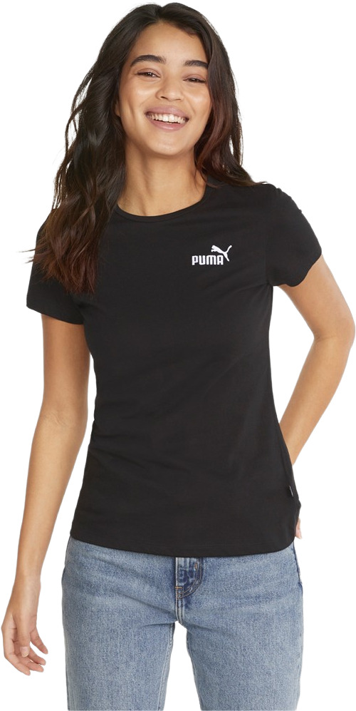 Футболка женская PUMA ESSENTIALS+ EMBROIDERY WOMEN'S TEE черная S