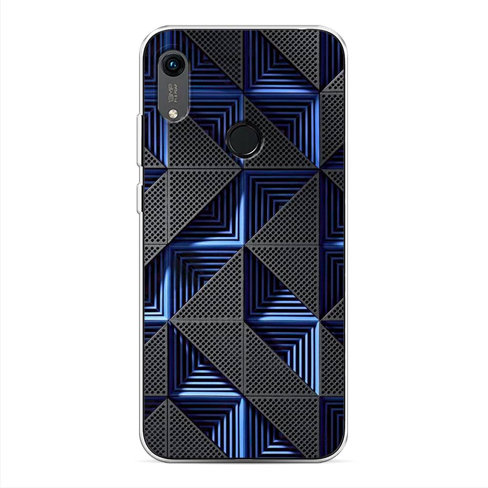 

Чехол на Huawei Y6 2019 "IBM", Серый;синий, 611550-3