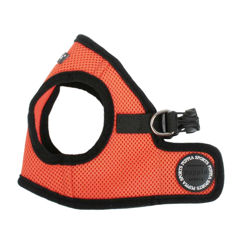 Шлейка для собак Puppia Soft Vest, оранжевая, полиэстер, размер XL