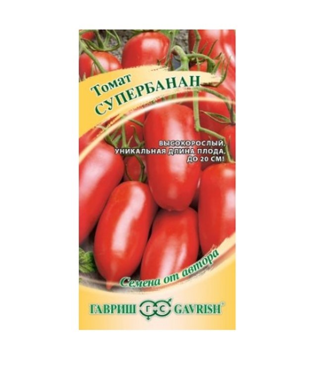 

Семена. Томат "Супербанан", среднеспелый (10 пакетов по 0,05 г)