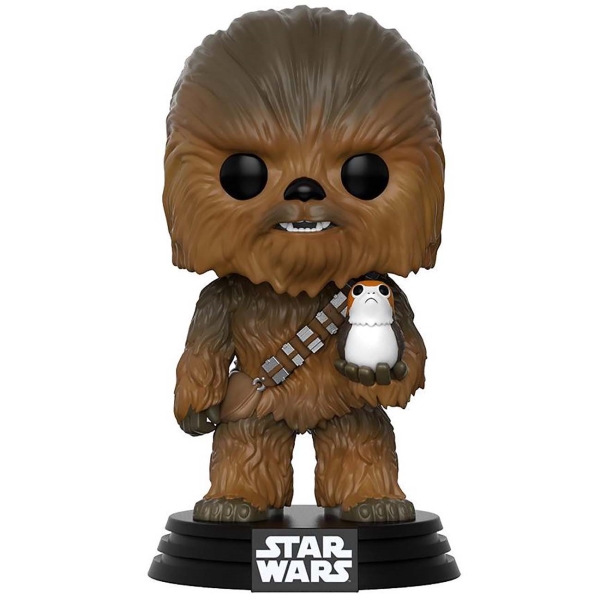 

Коллекционная фигурка Funko POP! Star Wars: The Last Jedi-Chewbacca w/ Porg