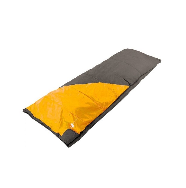 фото Мешок спальный tramp airy light прав. одеяло дл.:190см желтый/серый
