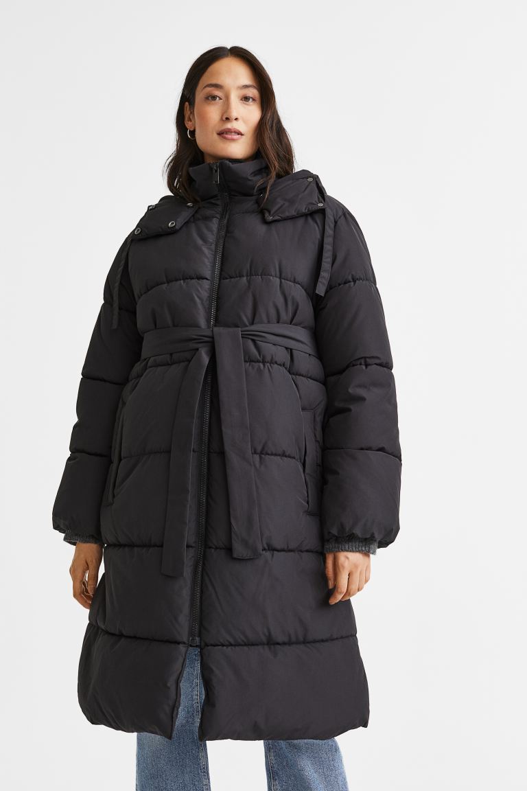 

Пальто женское H&M 1084298001 черное M (доставка из-за рубежа), 1084298001