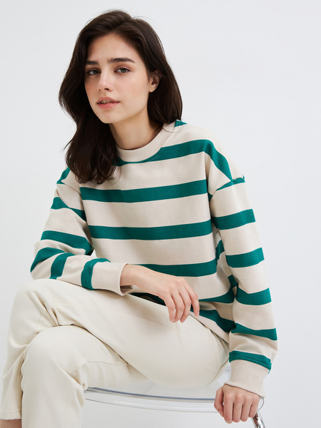 

Свитшот женский ZARINA 3122509409 зеленый M, 3122509409
