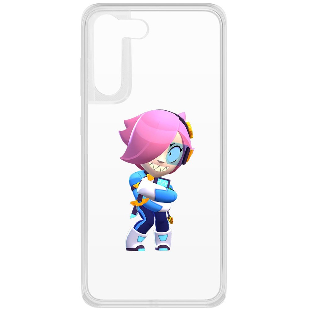 

Чехол-накладка Brawl Stars-Колетт Навигатор для Samsung Galaxy S21 FE 5G, Прозрачный