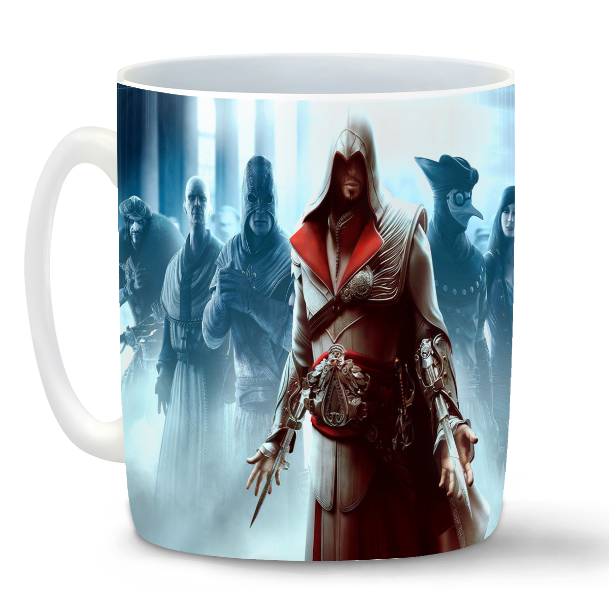 

Кружка CoolPodarok assassins creed brotherhood Все поколения убийц