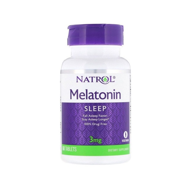 Мелатонин Natrol Melatonin таблетки 3 мг 60 шт.