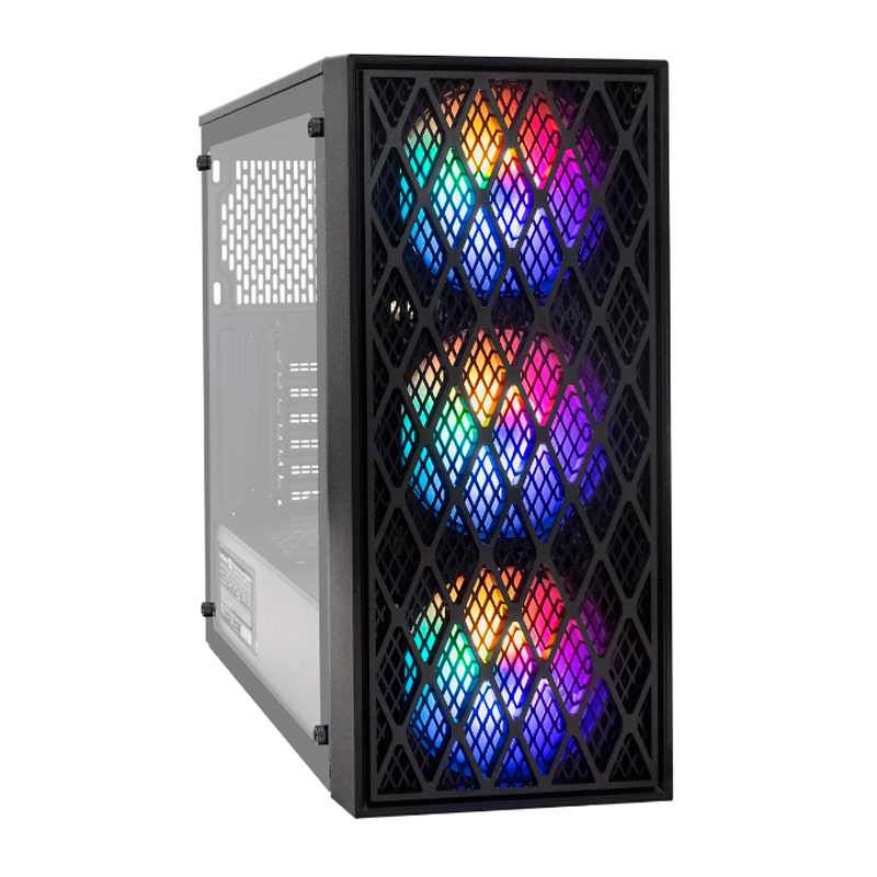 

Корпус компьютерный Exegate EVO-8243-NPX500 (EX293017RUS) черный, EVO-8243-NPX500