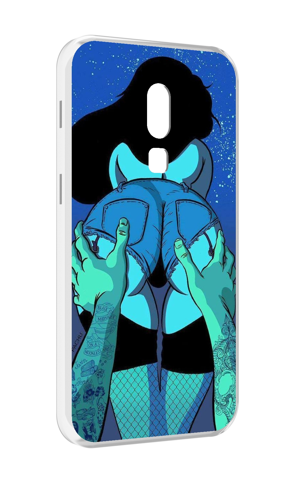 

Чехол MyPads любитель потрогать для Meizu V8, Прозрачный, Tocco