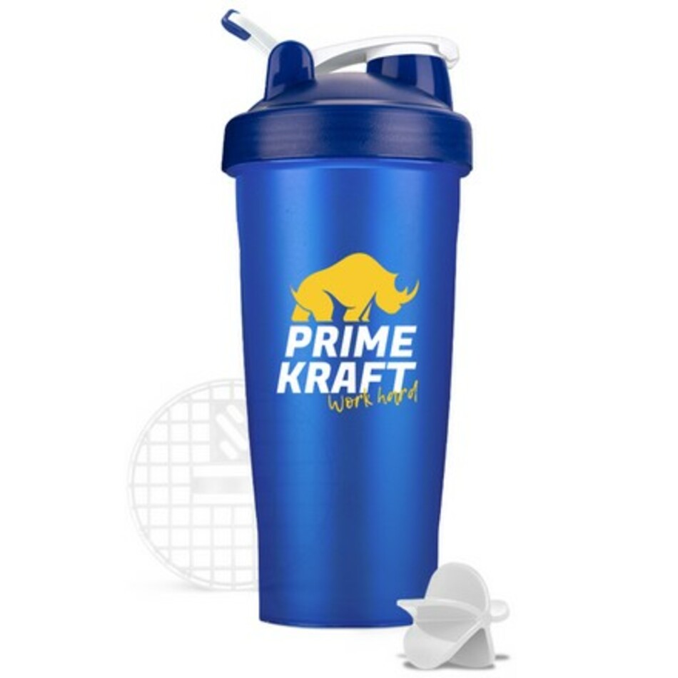 Шейкер Prime Kraft С03 (ЯБ034276) 0.6л синий пластик