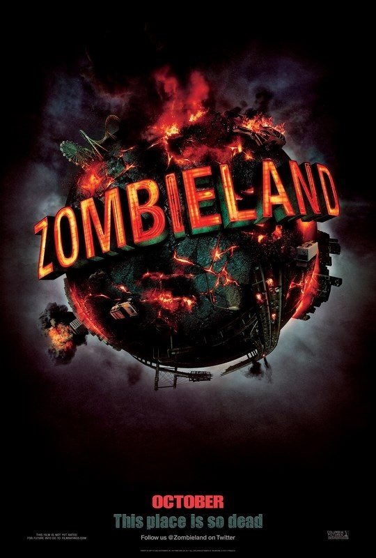 

Постер к фильму "Добро пожаловать в Zомбилэнд" (Zombieland) Оригинальный 68,6x101,6 см