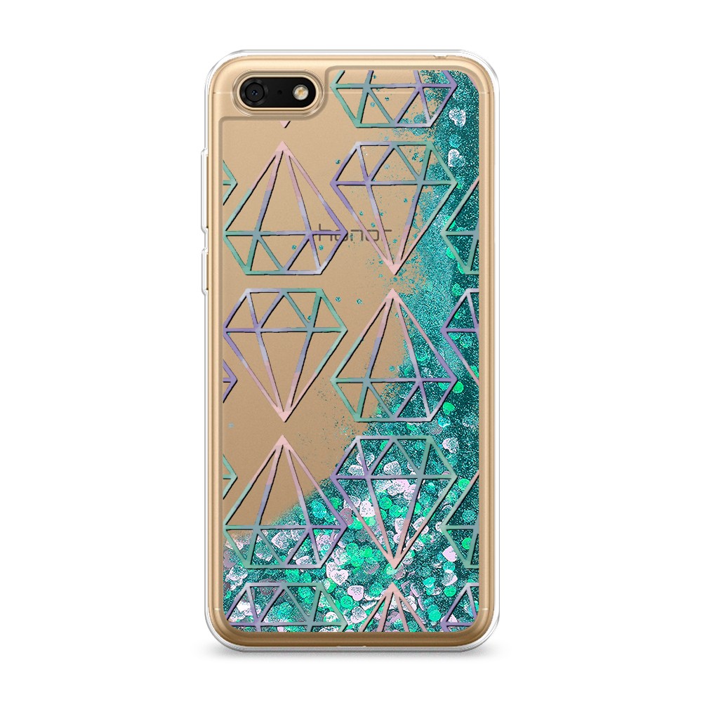 фото Силиконовый чехол "звездочки графика белая" на zte red magic 5s awog