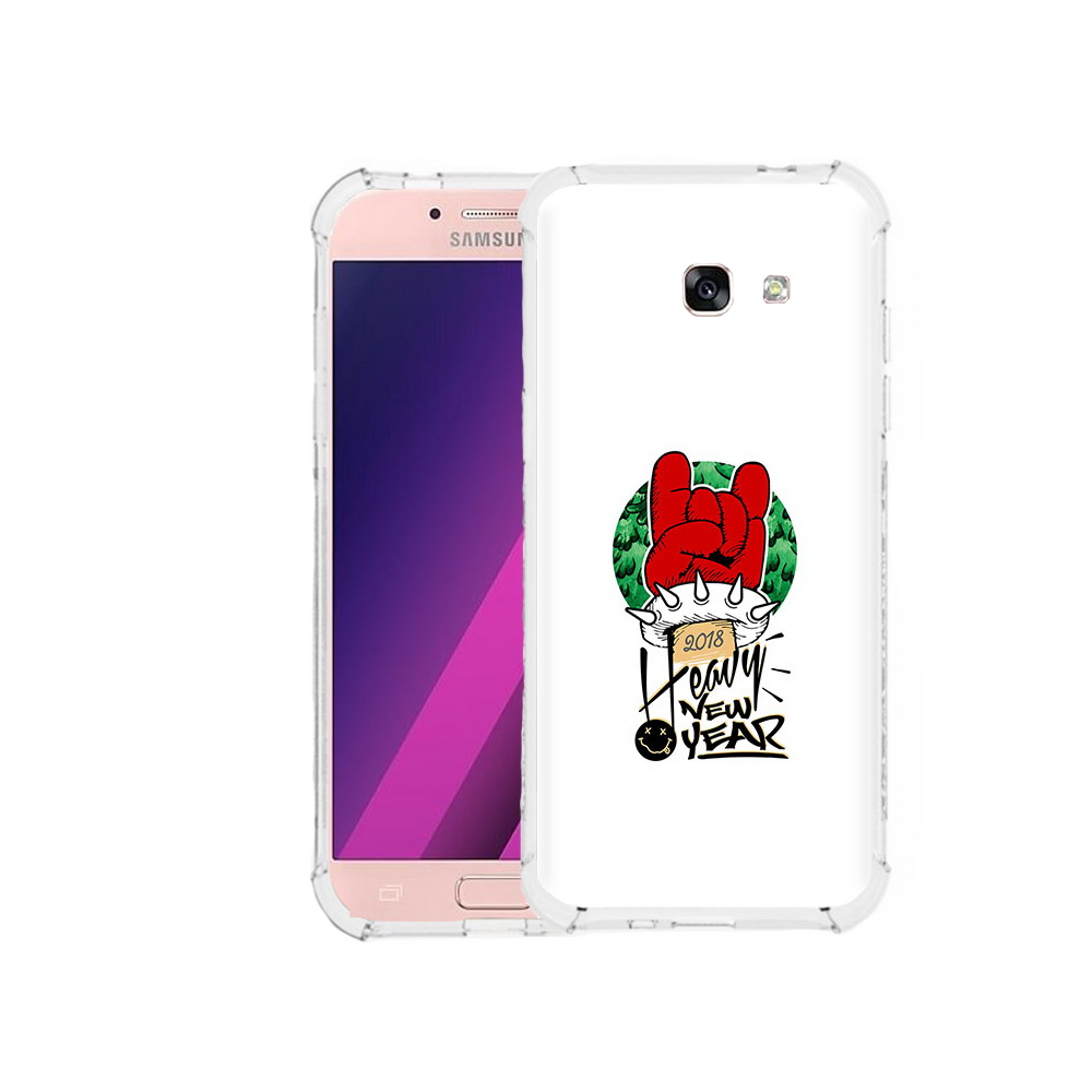 

Чехол MyPads Tocco для Samsung Galaxy A5 Гангстер новый год (PT51293.578.53), Прозрачный, Tocco