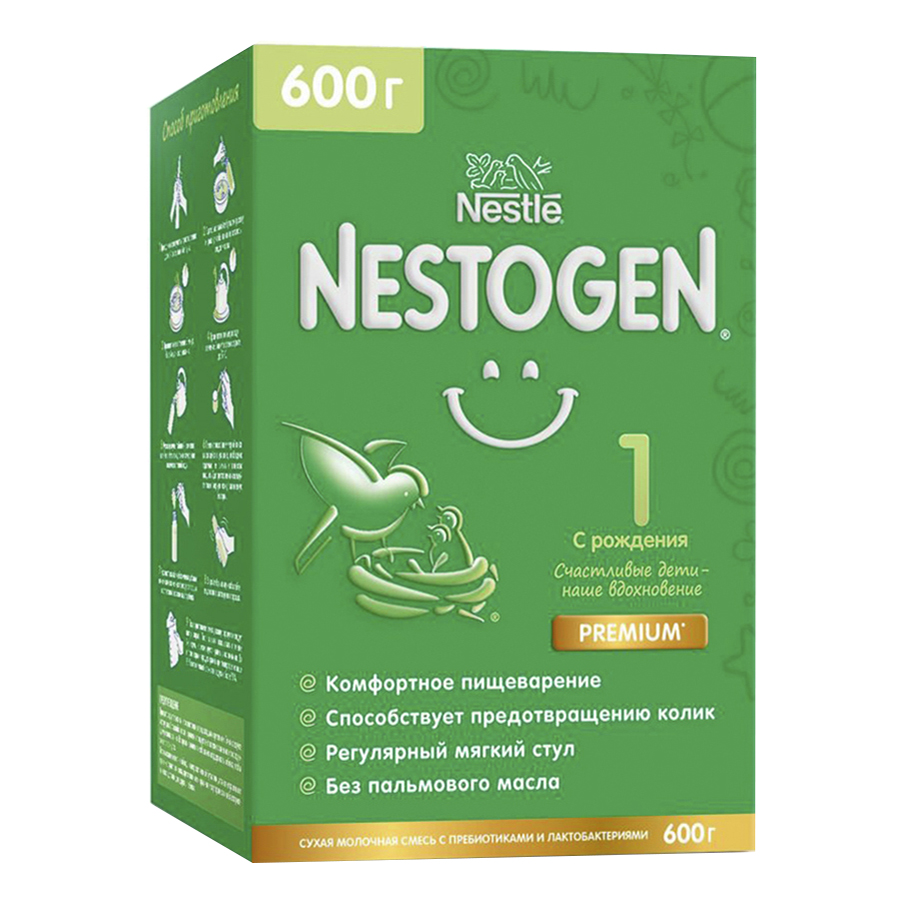 

Смесь Nestogen 1 Молочная с рождения 600 г