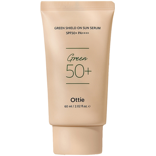 Cерум для лица Ottie SPF 50 Green Shield On Sun Serum cолнцезащитный 60 мл dermashare солнцезащитная тональная основа кушон для лица spf50