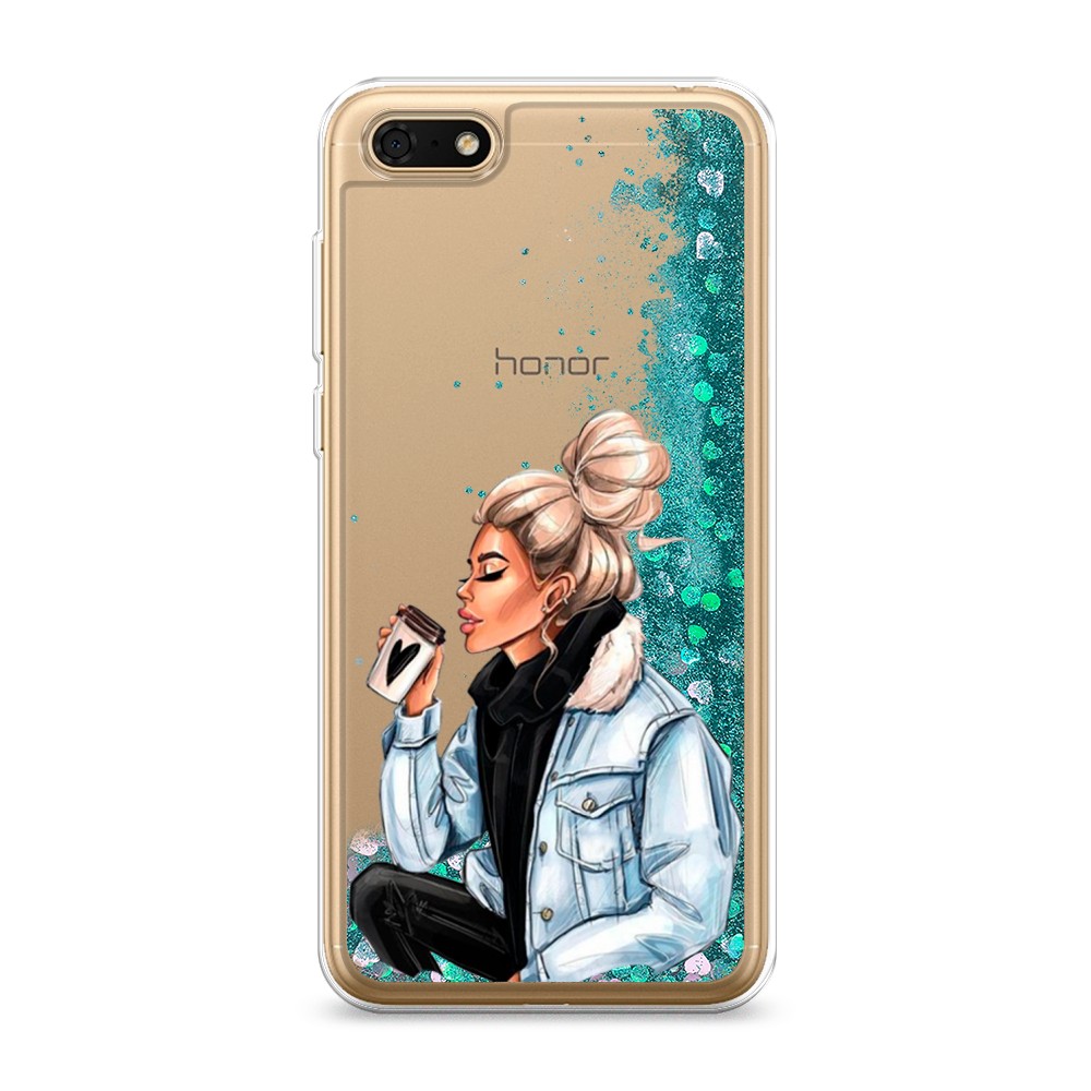 

Чехол Awog на Honor 7A/Y5 Prime 2018/Y5 2018 "Cute girl", Разноцветный, 66395-1