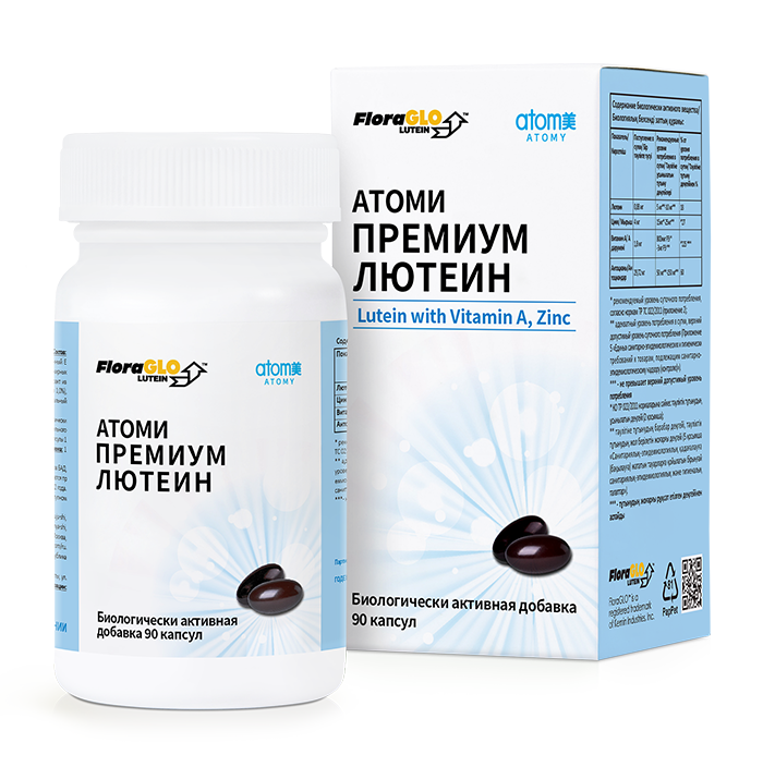 Лютеин Atomy Премиум 90 капсул 3350₽