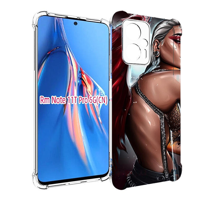 

Чехол MyPads девушка-с-крыльями женский для Xiaomi Redmi Note 11T Pro / 11T Pro Plus / ..., Прозрачный, Tocco