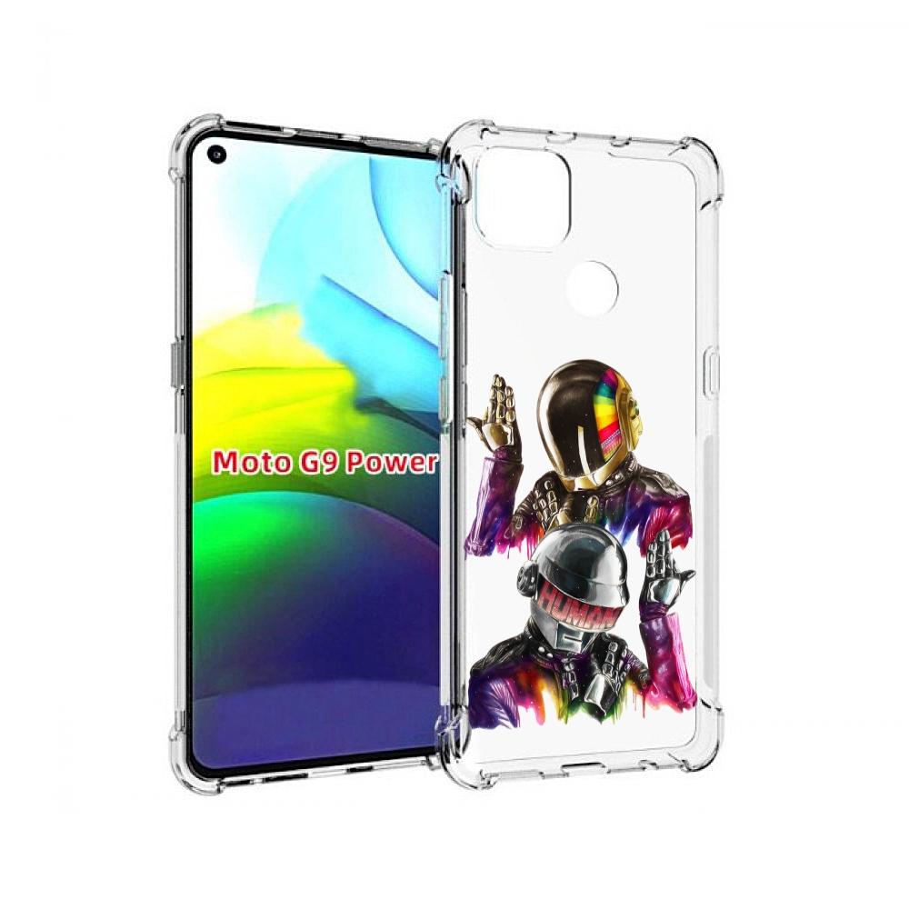 

Чехол MyPads диско космонавты для Motorola Moto G9 Power, Прозрачный, Tocco