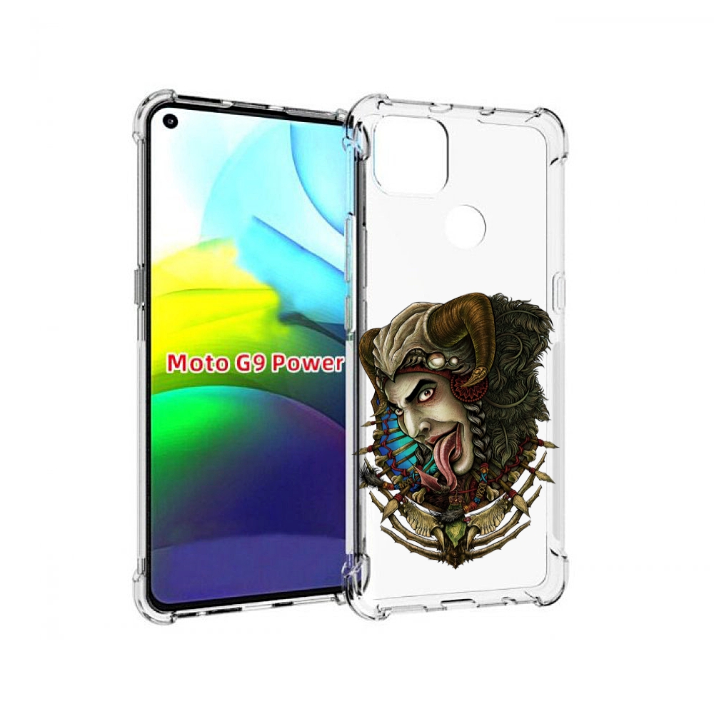 

Чехол MyPads длинный язык для Motorola Moto G9 Power, Прозрачный, Tocco