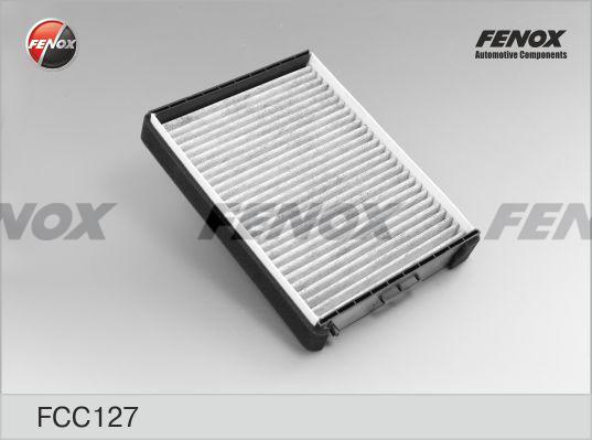 

Фильтр салонный FENOX FCC127 HYUNDAI SANTA FE/KIA SORENTO 00- угольный