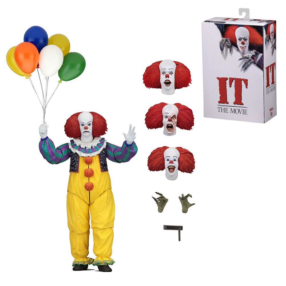 

Фигурка Оно Пеннивайз IT 1990 Pennywise 18см, Фигурка