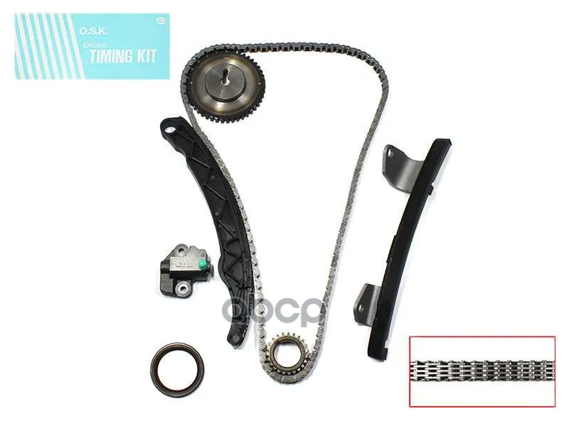 OSK Комплект для замены цепи ГРМ MAZDA 2/3/DEMIO/AXELA/VERISA ZJ/ZY/Z6 1.3/1.5/1.6 (L=158)