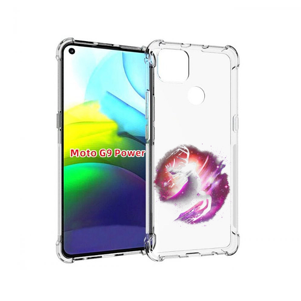 

Чехол MyPads звездный олень для Motorola Moto G9 Power, Прозрачный, Tocco