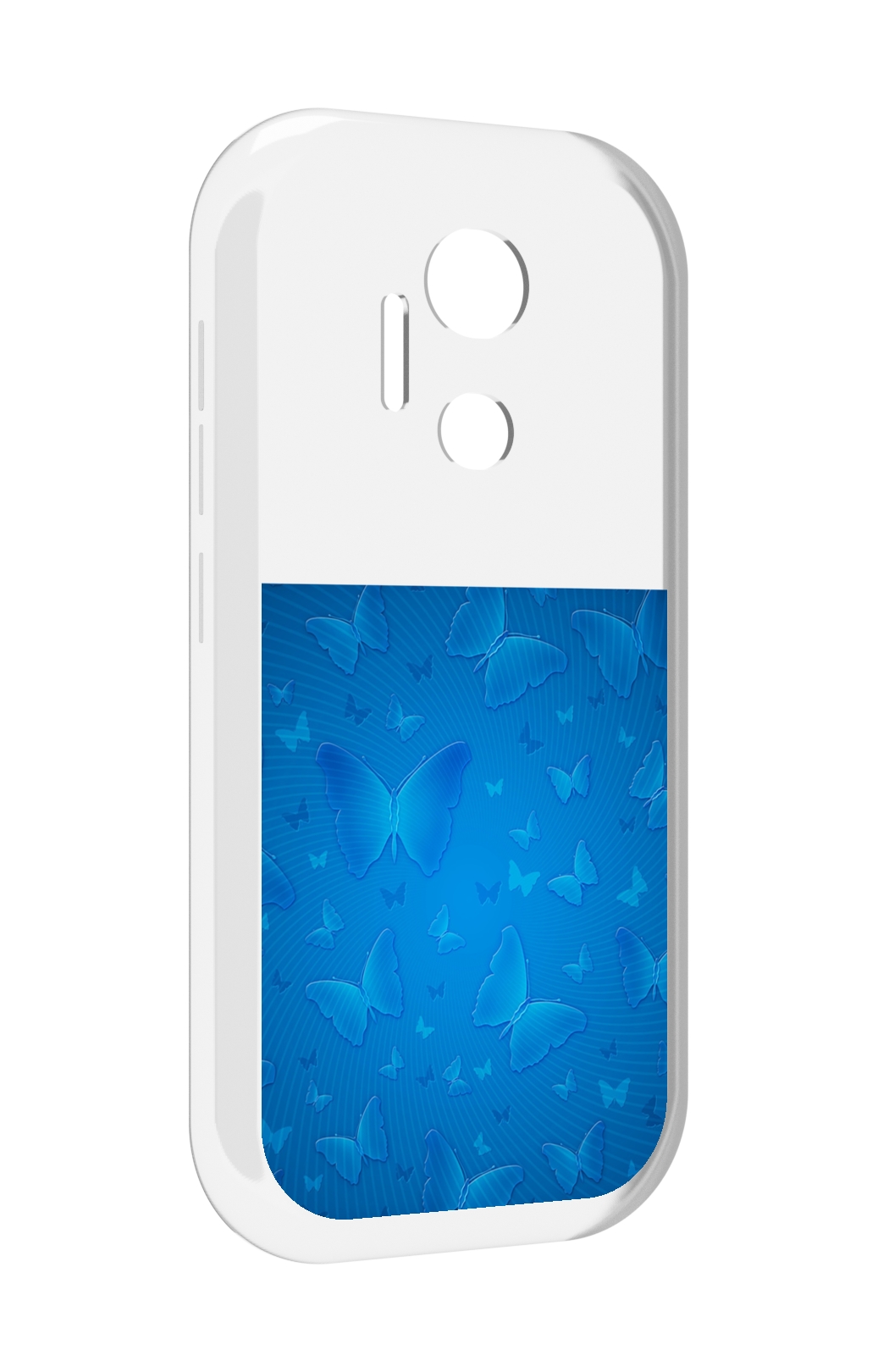 

Чехол MyPads голубые-бабочки для doogee x97 pro, Прозрачный, Tocco