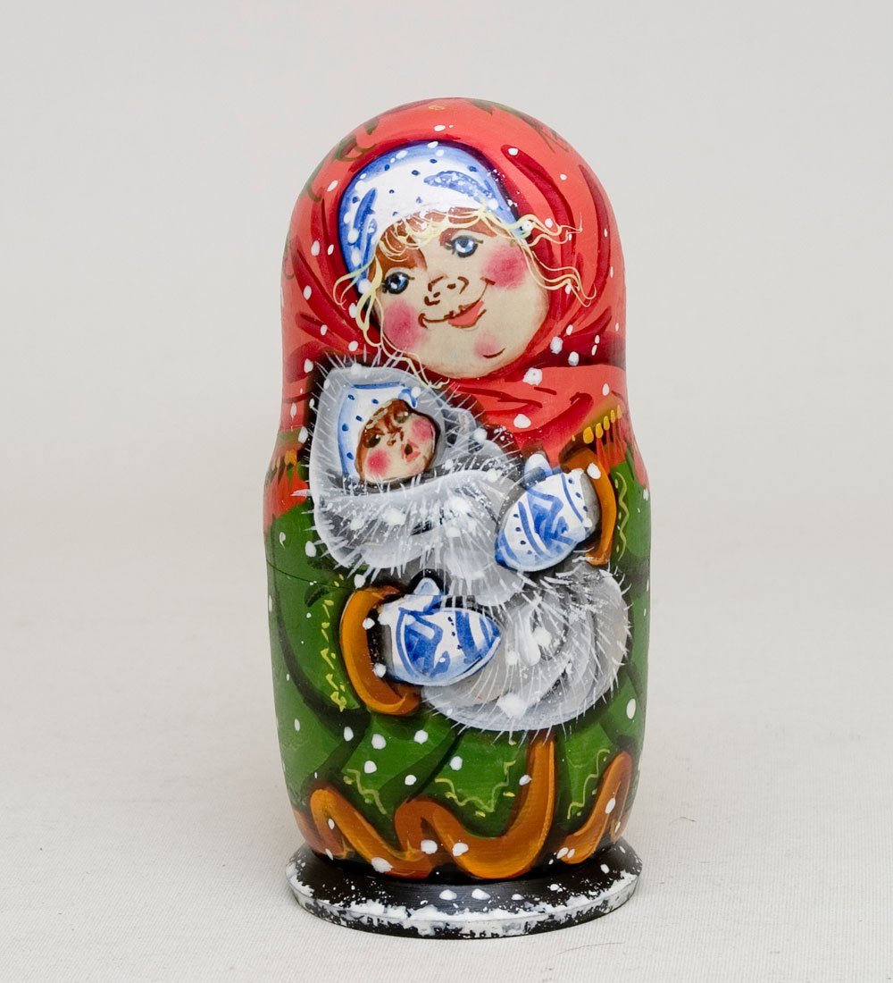 

Матрешка Федора и внучка