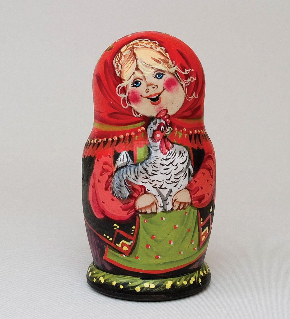 

Матрешка Курочка Ряба