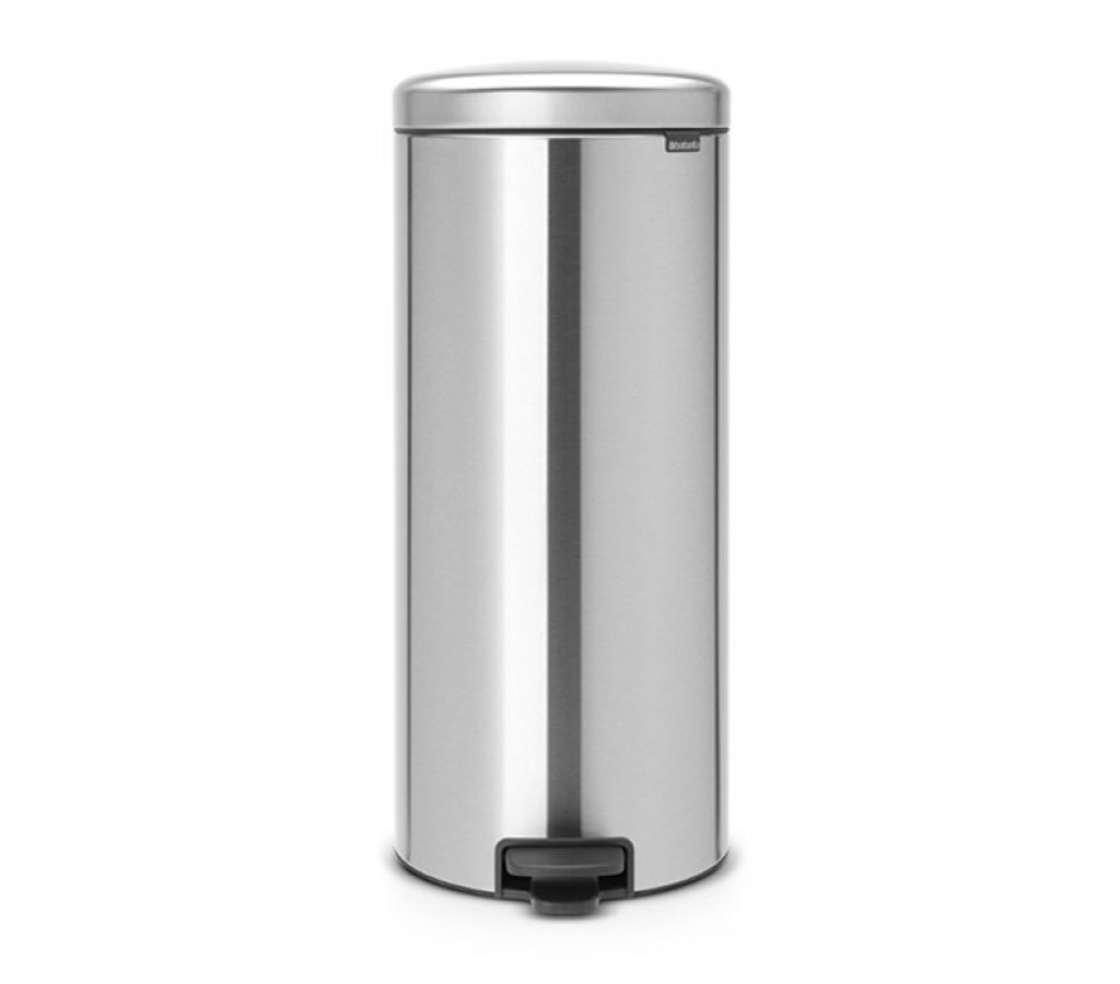 

Мусорный бак newicon 30 л стальной матовый Brabantia, 52327-06
