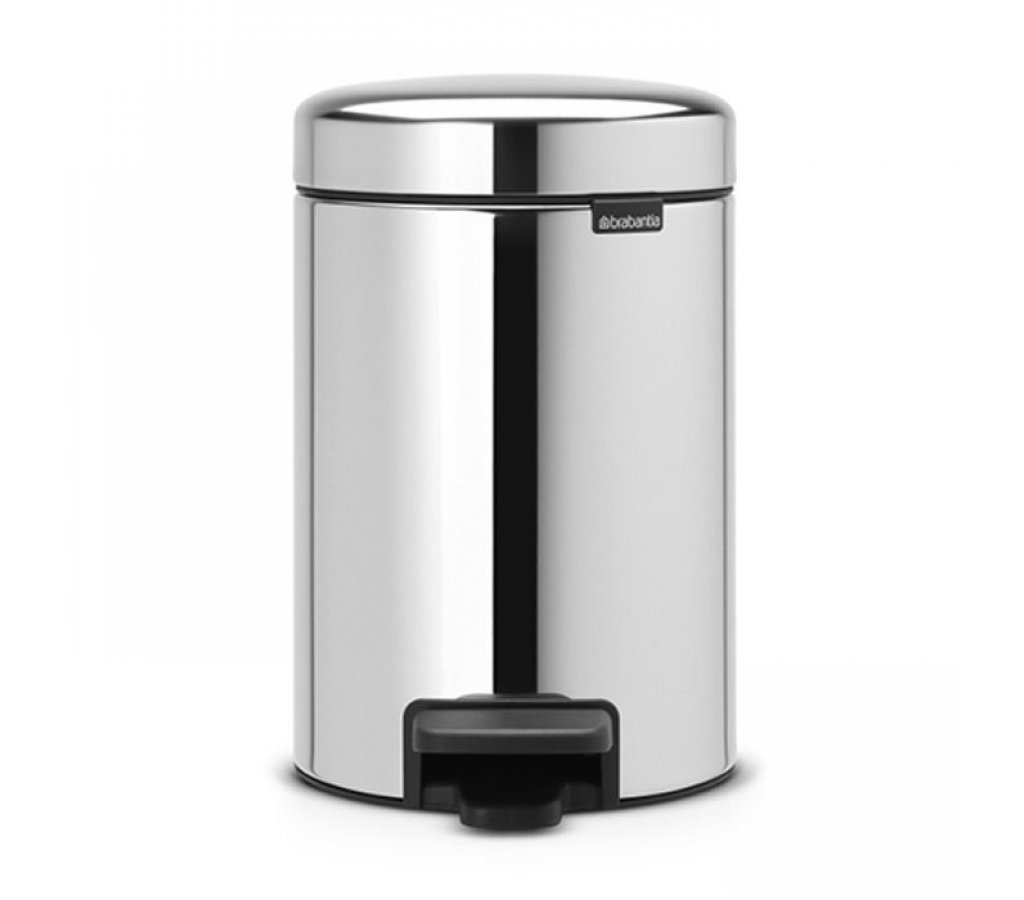 

Мусорный бак newicon 3 л стальной полированный Brabantia, 52349-06