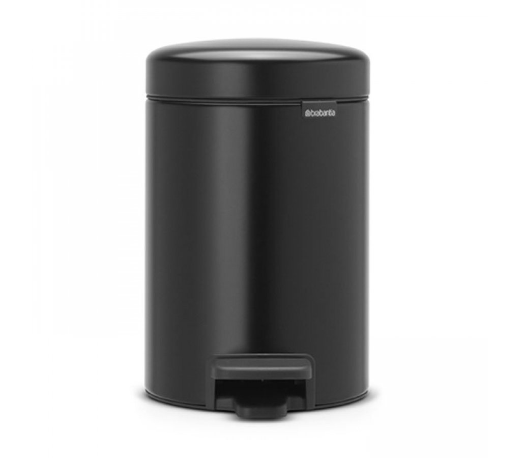 

Мусорный бак newicon 3 л Черный матовый Brabantia, 52353-06