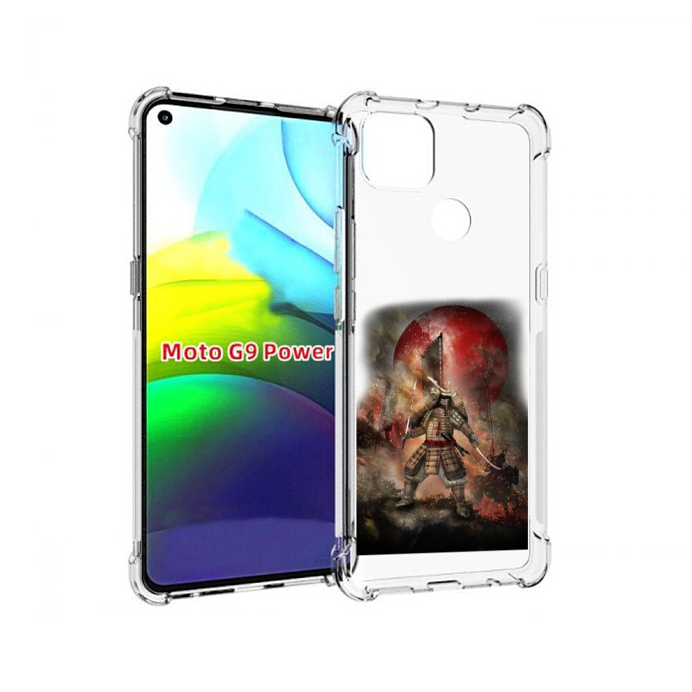 

Чехол MyPads китайскийвоин для Motorola Moto G9 Power, Прозрачный, Tocco