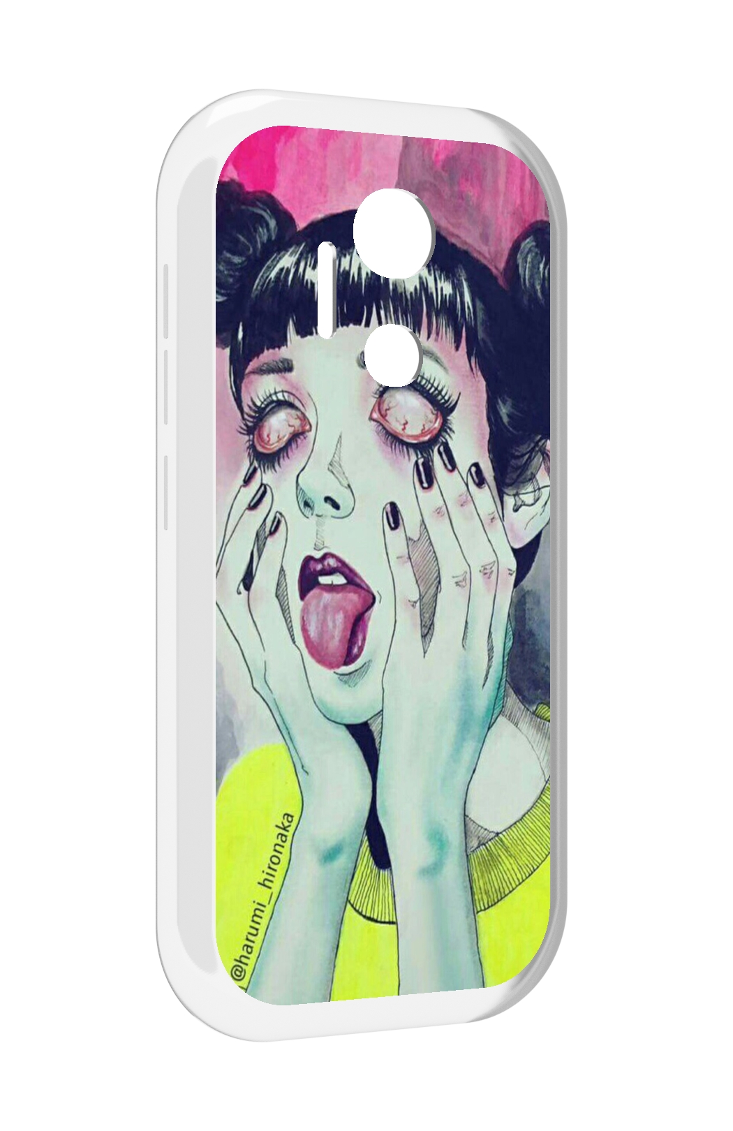 

Чехол MyPads девушка без зрачков для doogee x97 pro, Прозрачный, Tocco