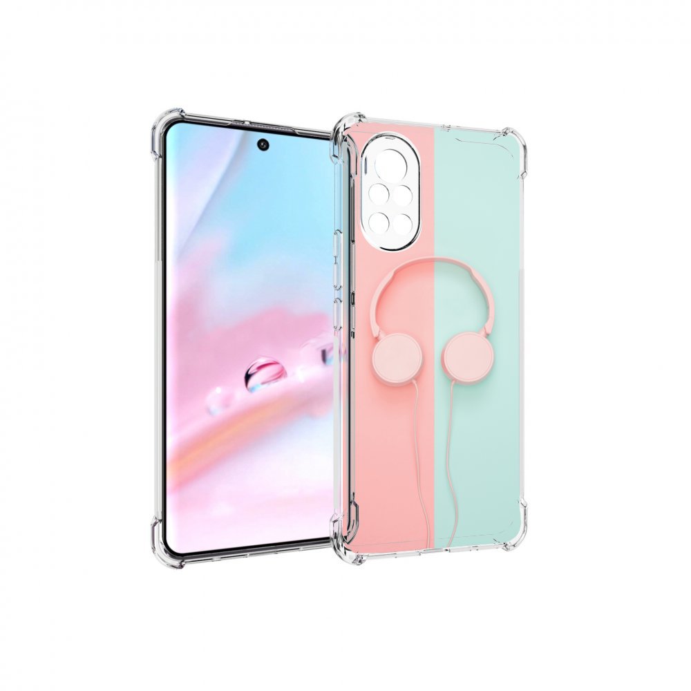 

Чехол MyPads наушники-минимализм для Huawei Nova 8 (ANG-LX1), Прозрачный, Tocco